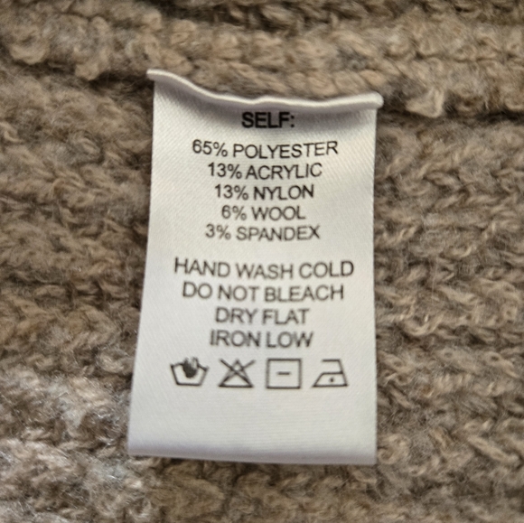 Anthropologie Beige and Cream Cardigan: NWT - Picture 7 of 7